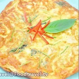 ข้าวไข่เจียว พริกแกงเขียวหวาน แม่ครัวใหญ่