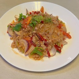ยำวุ้นเส้นหมูสับ