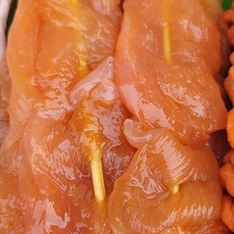 ไก่หมักซอส (ชาบู)