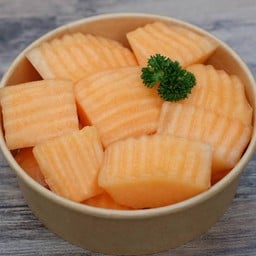 แคนตาลูป  ปอกพร้อมทาน
