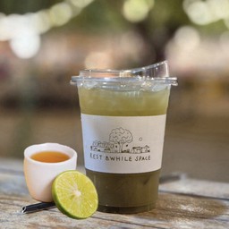 ชาเขียวน้ำผึ้งมะนาว