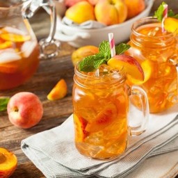 ชาพีช เย็นๆ