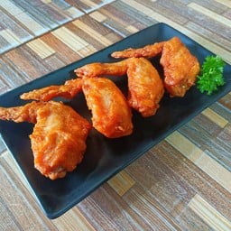 ปีกไก่ทอดซอสมัสตาร์ด