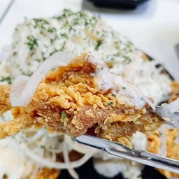 ไก่คาราเกะซอสซาวครีม