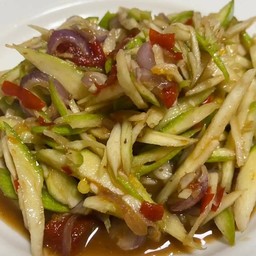 ตำมะม่วงแบบบ้านๆ วัยเด็ก