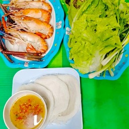 เมี่ยงกุ้ง ( กุ้งใหญ่ )