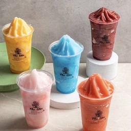 น้ำมะพร้าวปั่น นมสด