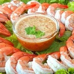 กุ้งลวก&น้ำจิ้มซีฟู้ด