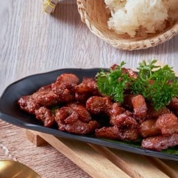 หมูแดดเดียว สูตรอีสเต๊อะ