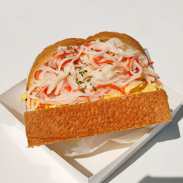 ปัง(โฮลวีต)ไข่ข้น+ปูอัดพรีเมี่ยม