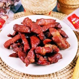 หมูเสวย ข้าวหมูทอด กาดแม่เหียะ