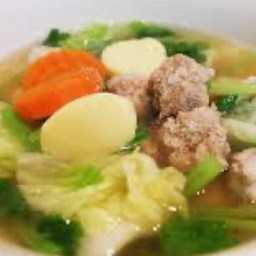 ต้มจืดเต้าหู้หมูสับ