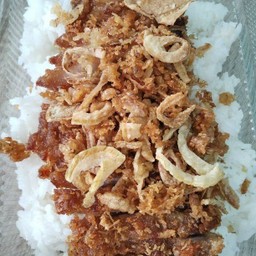 ข้าวหมูสามชั้น+สันนอก(พิเศษ)