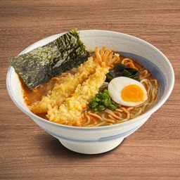 ต้มยำกุ้งเทมปุระราเมน 