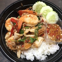 ข้าวกระเพราทะเล