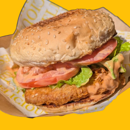 เบอร์เกอร์ไก่ทอด