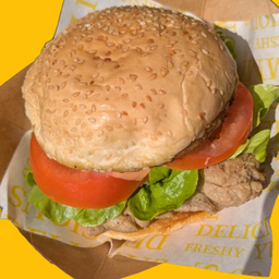 เบอร์เกอร์ไก่ย่าง