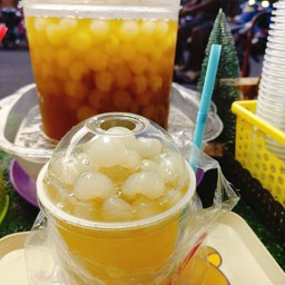 น้ำลำไยสดแก้วใหญ่