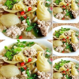 หมูสับต้มผักกาดดอง