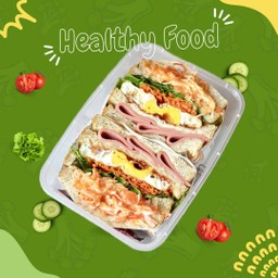 แซนวิชไส้ทะลัก