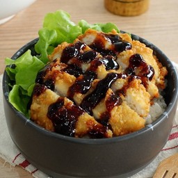 ข้าวไก่กรอบเทอริยากิ