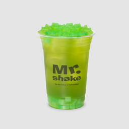 ชาเขียววุ้นแอปเปิ้ล - Green Tea Apple Jelly