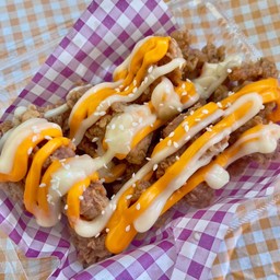 ไก่ป็อปคำโต ซอสดิปชีส มาโย