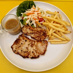 สเต็กหมู เกรวี่ซอส