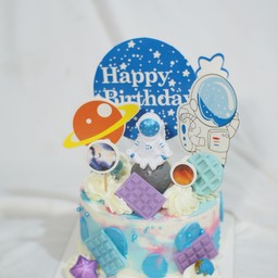 เค้กนักบินอวกาศ ครึ่งปอนด์ ไม่รับเขียนข้อความเพิ่ม