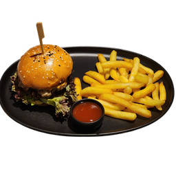 เบอร์เกอร์เนื้อ