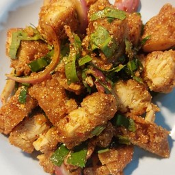 ยำไก่แซ่ป