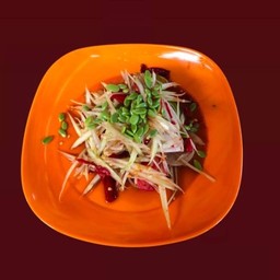 ตำหมูยอ ปูปลาร้า