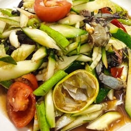 ตำแตงปู+ปลาร้า