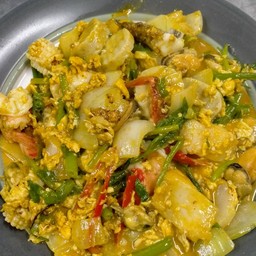 ทะเลผัดผงกะหรี่