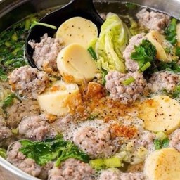 แกงจืดเต้าหูหมูสับ