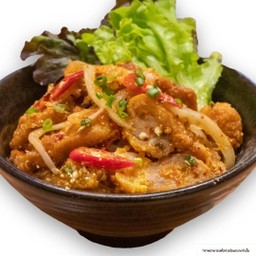 ข้าวยำไก่แซ่บ