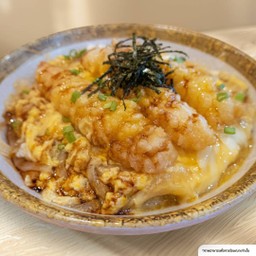 ข้าวหน้ากุ้งคัตสึด้ง