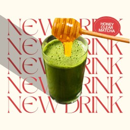 Iced Honey Clear Matcha มัทฉะน้ำผึ้งไม่ใส่นม