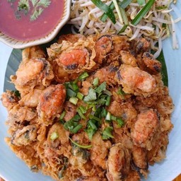 หอยแลงภู่ทอดพิเศษ