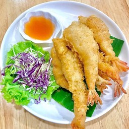 กุ้งชุบแป้งทอด