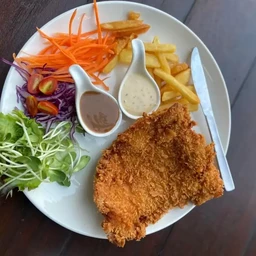 สเต็กไก่ทอดกรอบ