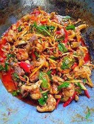 ผัดเผ็ดปลาไหล