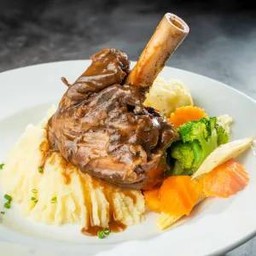 Slow Cooked NZ Lamb Shank
