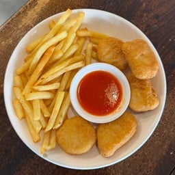 เฟรนด์ๆฟราย+นักเก็ทไก่