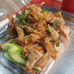 ข้าวมันยำไก่แซป