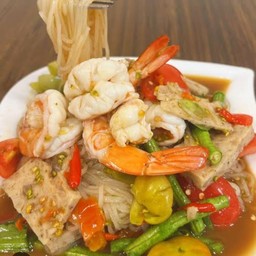 ตำเสั้นเล็ก(กุ้งสุก)