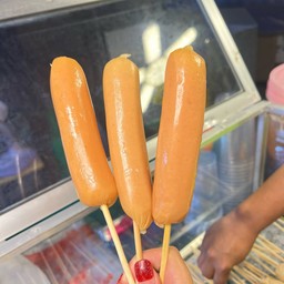 ฮอทดอกไก่ ส้ม