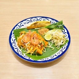 ผัดไทยกุ้งสด