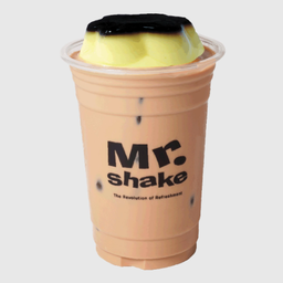 ชานมคัสตาร์ดพุดดิ้ง - Milk Tea Custard Pudding