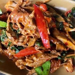 ผัดเผ็ดเป็ดย่าง